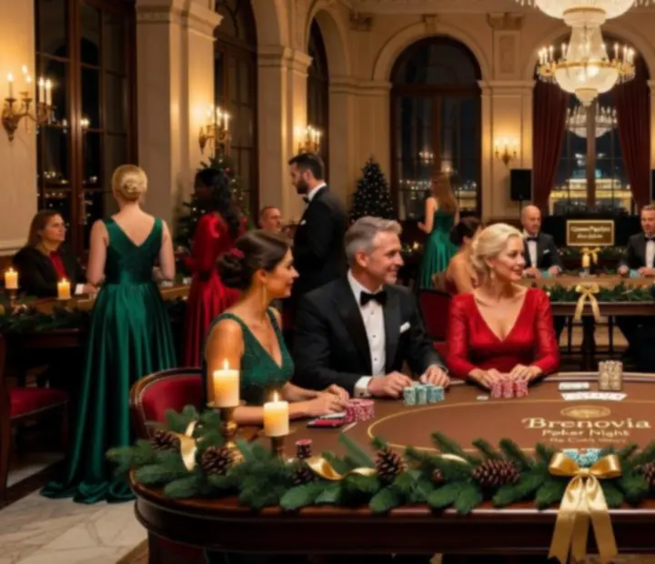 Tematikus budapesti poker est elegáns vendégekkel és stílusos dekorral